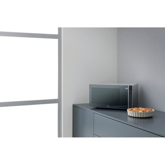 Microondas Whirlpool MWP 304 M 30L 900W con Grill 7 Potencias Espejo Automático