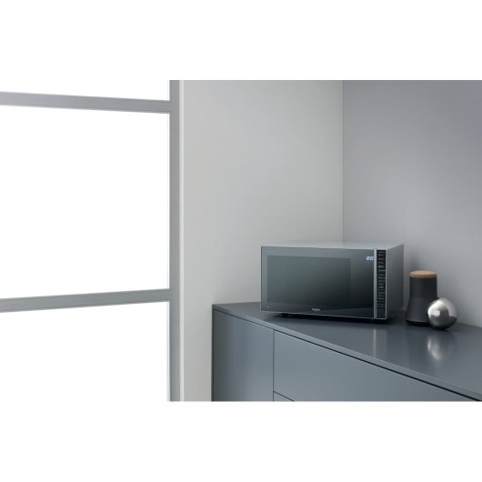 Microondas Whirlpool MWP 304 M 30L 900W con Grill 7 Potencias Espejo Automático