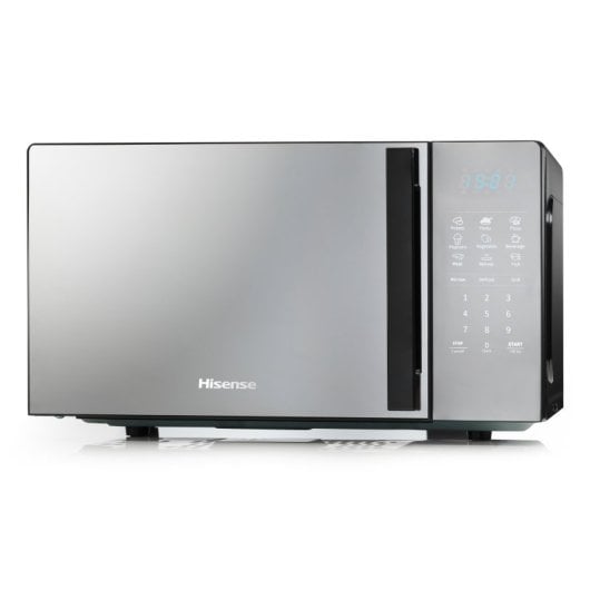 Microondas Hisense H20MOMBS4HG 20L 700W Grill 800W 5 Potencias Panel Táctil Plata