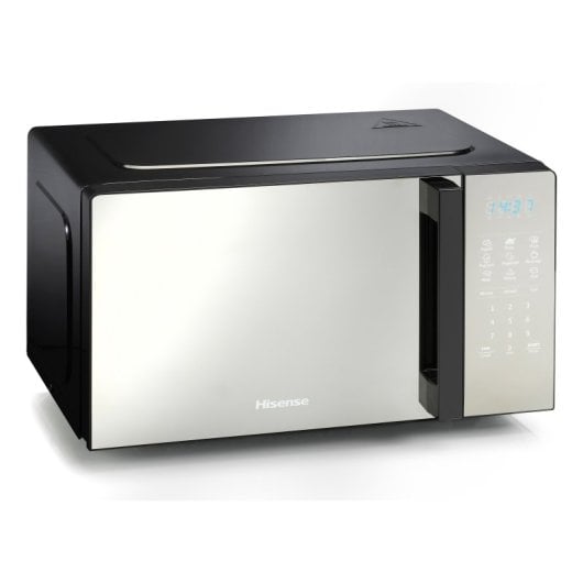 Microondas Hisense H20MOMBS4HG 20L 700W Grill 800W 5 Potencias Panel Táctil Plata