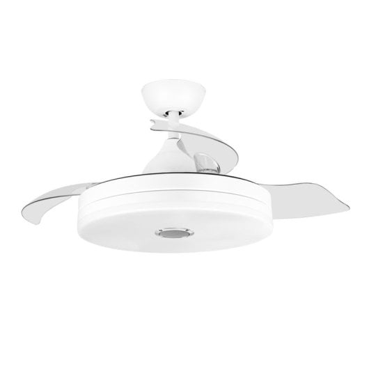 Ventilador de techo Orbegozo CPB 123105 105cm 35W Bluetooth Altavoz Luz LED Reversible