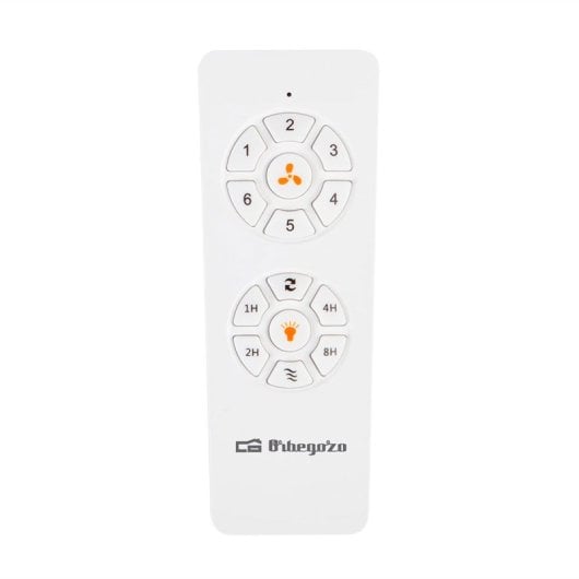 Ventilador de techo Orbegozo CPB 123105 105cm 35W Bluetooth Altavoz Luz LED Reversible