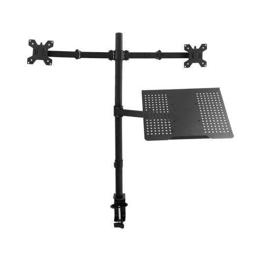 Soporte para monitor y portátil 1Life 1IFESPTDM1327P17 negro articulado VESA 13?-27? gestión de cables