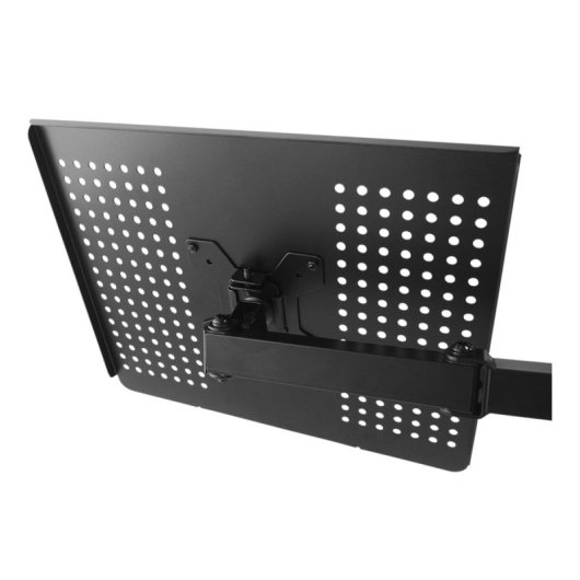 Support de bureau 1Life 1IFESPT132717LT pour écran 27″ et ordinateur portable 17,3″ VESA, bras articulé, gestion des câbles, noir