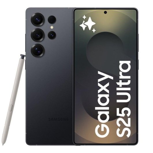 Samsung Galaxy S25 Ultra 5G Noir Titane 12 Go 512 Go 6,9" S Pen