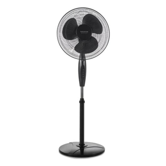 Ventilador de pie Taurus Greco 16CR Elegance 45W 3 velocidades altura regulable negro