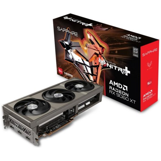 Placa grafica Sapphire NITRO+ Radeon RX 9060 XT 16GB GDDR6 FreeSync OC