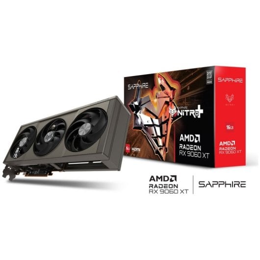 Placa grafica Sapphire NITRO+ Radeon RX 9060 XT 16GB GDDR6 FreeSync OC