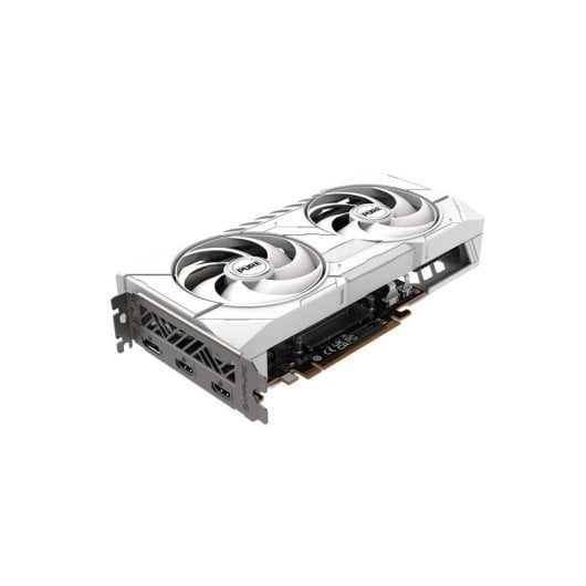 Tarjeta Gráfica Sapphire Radeon RX 9060 XT 16GB GDDR6 Dual-X Iluminación Blanca
