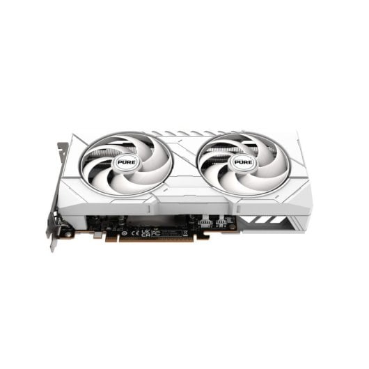 Tarjeta Gráfica Sapphire Radeon RX 9060 XT 16GB GDDR6 Dual-X Iluminación Blanca