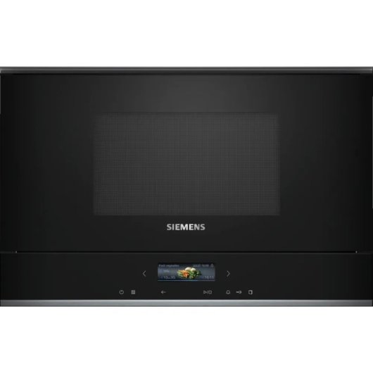 Microondas Siemens BF722R1B1 21 Liter 900W mit Automatikprogrammen und TFT-Touchdisplay