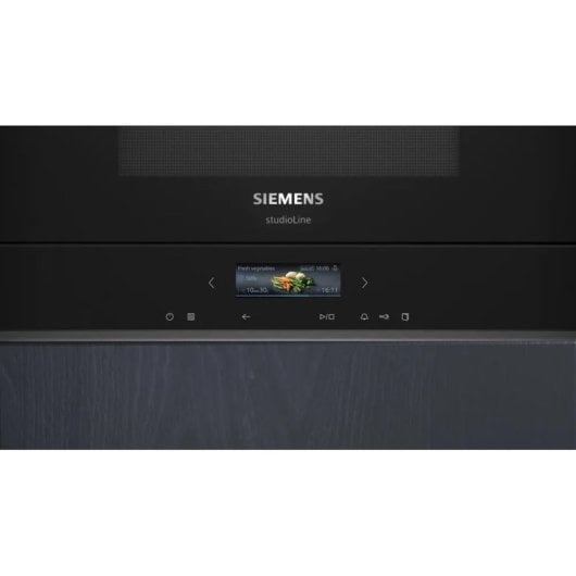 Microondas Siemens BF722R1B1 21 Liter 900W mit Automatikprogrammen und TFT-Touchdisplay