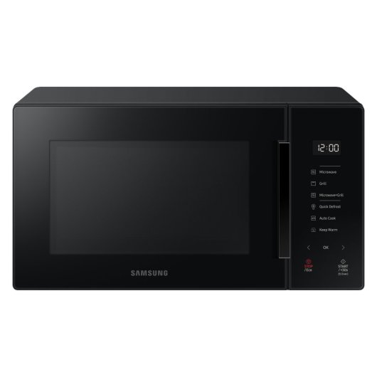 Microondas Samsung MG23T5018AK/ET 23L 800W Grill Interior Cerámico Panel Táctil ECO