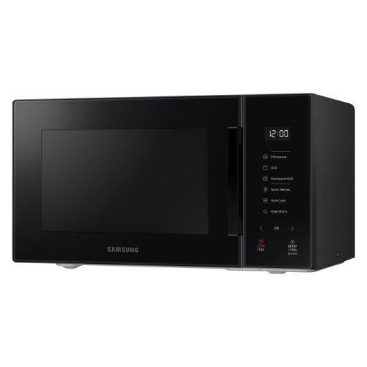 Microondas Samsung MG23T5018AK/ET 23L 800W Grill Interior Cerámico Panel Táctil ECO