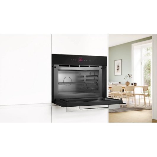 Micro-ondas Bosch CEG732XB1 36 Litros 1000W com Grill 5 Níveis Funções Avançadas
