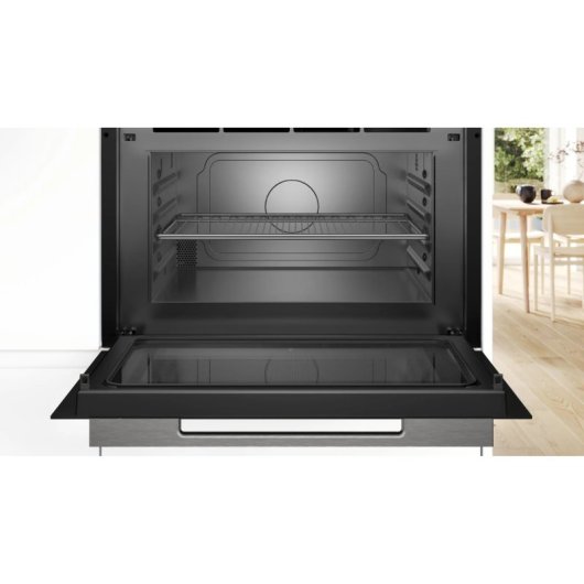 Micro-ondas Bosch CEG732XB1 36 Litros 1000W com Grill 5 Níveis Funções Avançadas