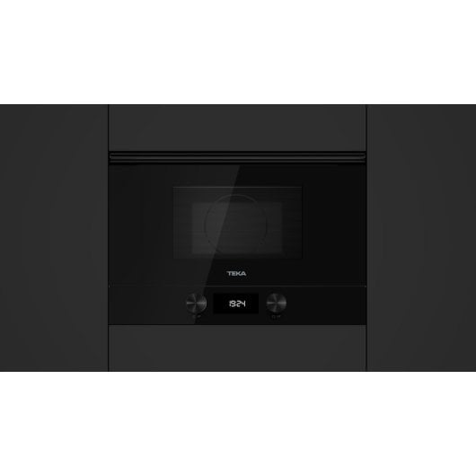 Microondas Teka ML 8220 BIS L FBK 22L 850W Grill 1200W Negro Inox Panel Electrónico