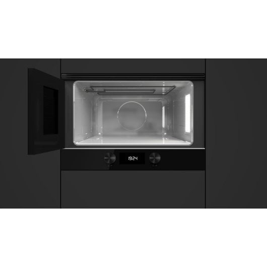 Microondas Teka ML 8220 BIS L FBK 22L 850W Grill 1200W Negro Inox Panel Electrónico