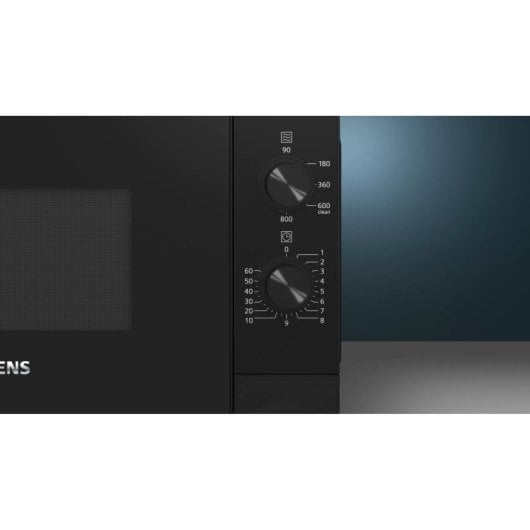 Microondas Siemens iQ300 FF020LMB2 20L 800W Función Descongelación Sin Grill Seguridad Infantil