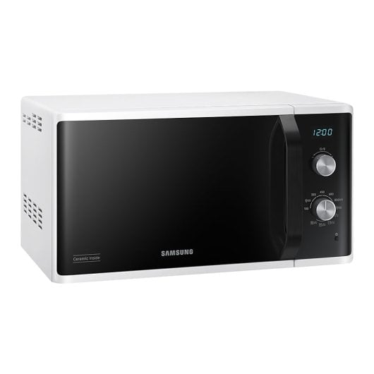 Microondas Samsung MG23K3614AW/EG 23 Liter 800W mit Grill und Keramik-Innenraum