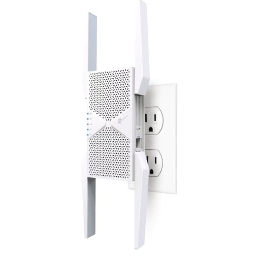Extensor Wi-Fi TP-Link RE655BE tribanda BE11000 MLO 320?MHz 4K-QAM LAN 2.5G 4 antenas
