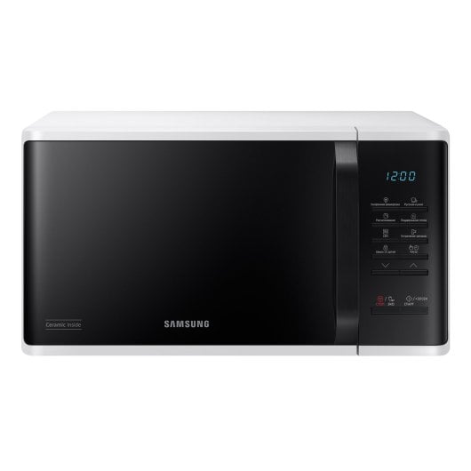 Mikrowelle Samsung MS23K3513AW 23 Liter 800W mit LED-Anzeige und Inverterfunktion
