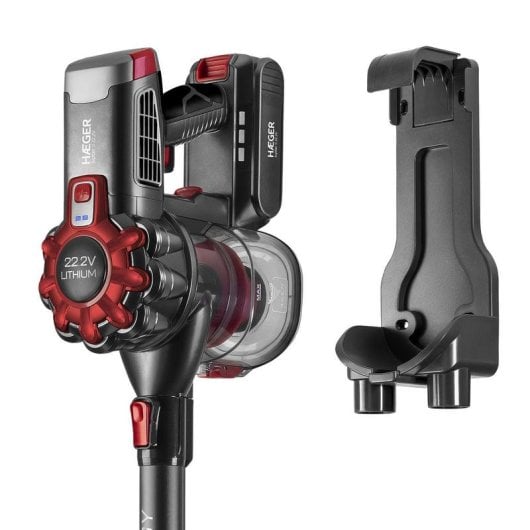 Aspirador Sem Fio Haeger Jupiter II 22.2V 40 min Depósito 0,6L Escova LED