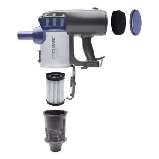 Aspirador sem Saco Sogo 600W Filtro HEPA 14000Pa Acessórios Capacidade 0,5L