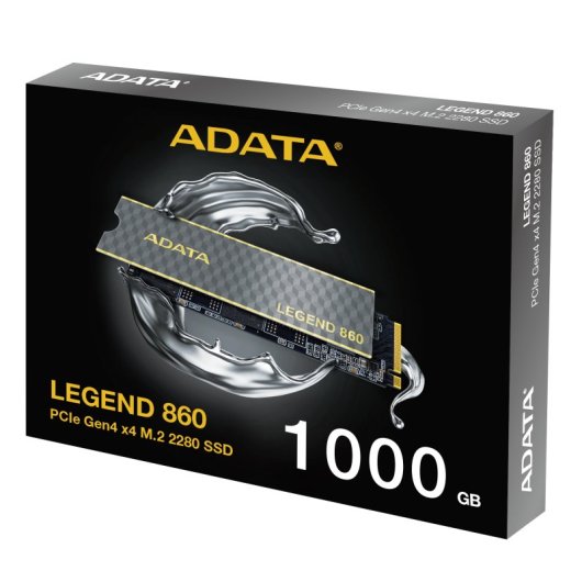 Disco Duro ADATA Legend 860 1TB M.2 NVMe 6000MB/s PCIe Gen4 3D NAND