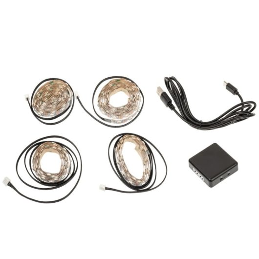 Nitro Concepts LED Kit para E-Racer Tira LED para Simulación Racing 16.5cm