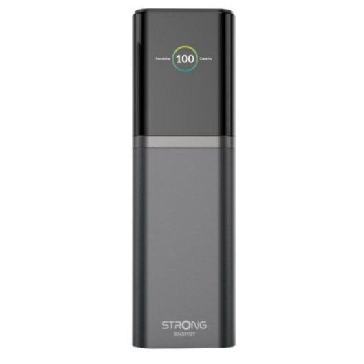 Strong S19 Powerbank 12000 mAh, 176 W, Lithium-Ionen, Grau, USB Typ-C, TFT-Display