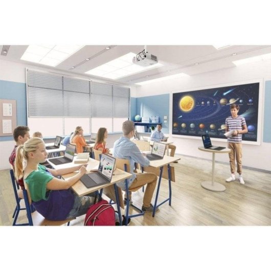 Beamer Epson EB-W53 WXGA 4000 Lumen 375" Lampe 3LCD Keystone Weiß