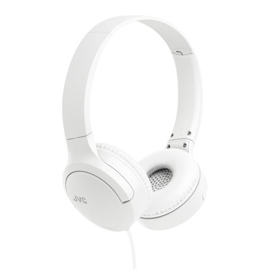 Auriculares JVC com cabo USB-C 1,2m branco, supra-auricular, dobrável