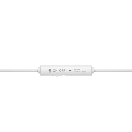 Auriculares JVC com cabo USB-C 1,2m branco, supra-auricular, dobrável