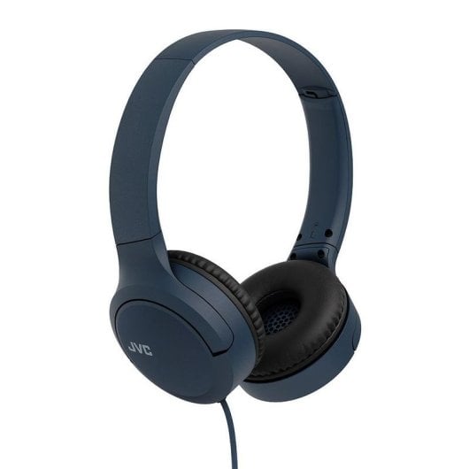 Kopfhörer JVC HA-S33UC kabelgebunden USB-C Over-Ear für Musik Monitoring klappbar blau
