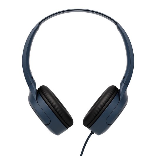 Auriculares JVC HA-S33UC avec câble USB-C, Arco, Plegables, Azul