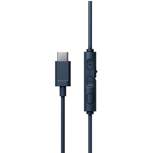 Auriculares JVC HA-S33UC avec câble USB-C, Arco, Plegables, Azul