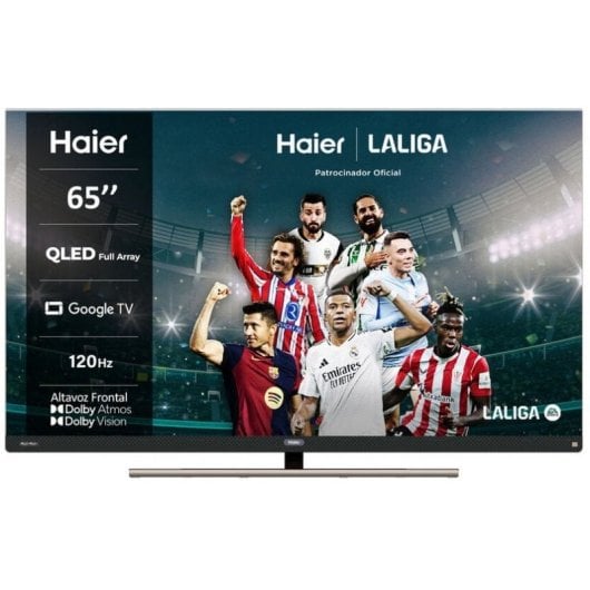 TV Haier QLED H65S900UX 65? 4K UHD Dolby Vision Google TV Gaming Pro