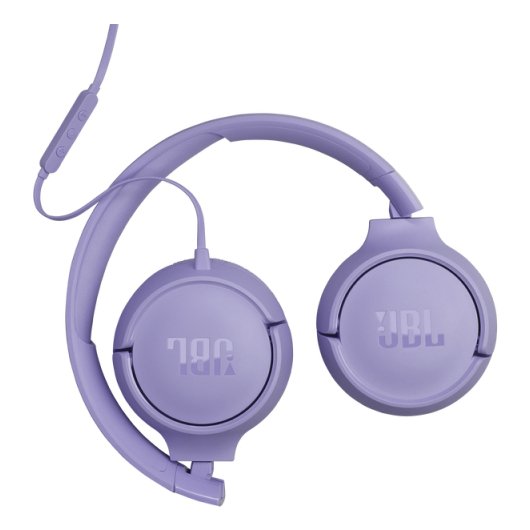 Auriculares JBL Tune 520C USB-C Alámbricos con Micrófono y Color Violeta