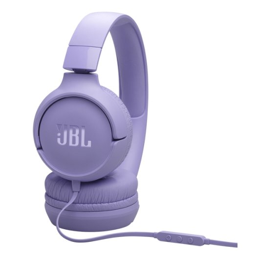 Auriculares JBL Tune 520C USB-C Alámbricos con Micrófono y Color Violeta
