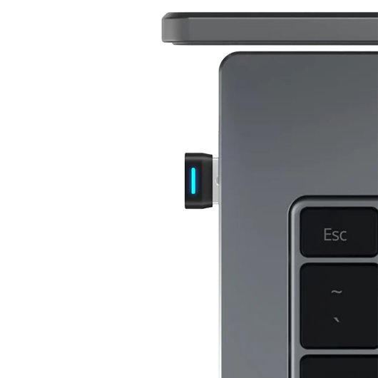 Adaptador inalámbrico Shokz CL120A Loop120 USB-A Bluetooth Negro 1.6g