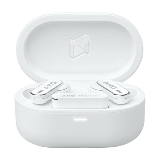 Auriculares AKG inalámbricos Bluetooth 5.3 Hi-Res con Cancelación de Ruido y micrófono blanco
