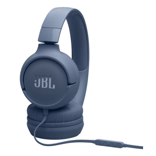 Auriculares JBL USB-C Alámbricos con Micrófono y Sonido Hi-Res Azul