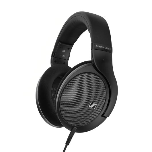 Auriculares Sennheiser con cable, circumaurales abiertos, alta fidelidad, 150 Ohm, negro