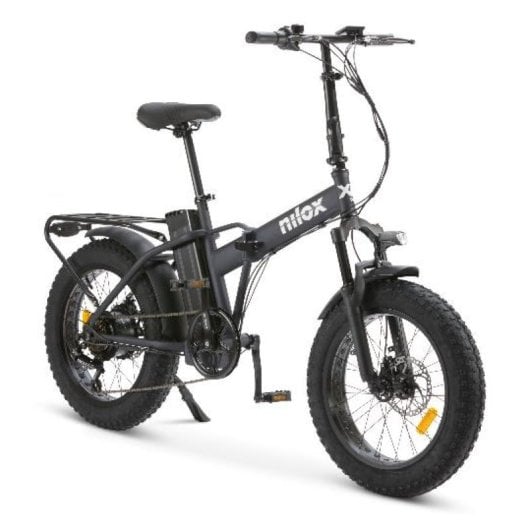 Bicicleta eléctrica Nilox X8 Pro 13Ah 250W plegable cuadro acero 70km autonomía 20?