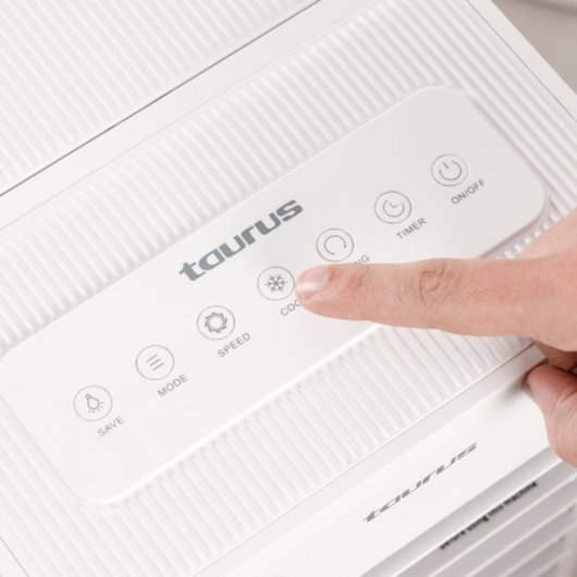 Climatizador evaporativo Taurus R950 7L 65W 3 velocidades temporizador 12h control remoto
