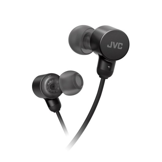 Casque filaire USB-C JVC avec audio haute résolution, microphone et contrôle du volume (noir)