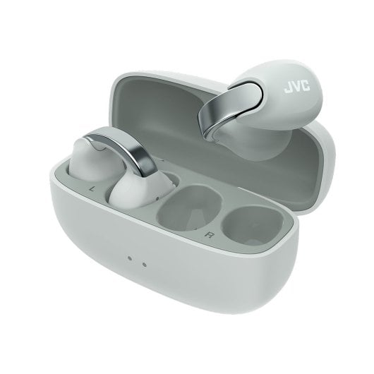 Auriculares JVC inalámbricos Bluetooth 5.3 abiertos micrófono 8h Gris