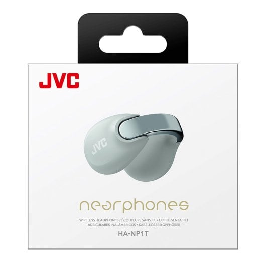 Auriculares JVC inalámbricos Bluetooth 5.3 abiertos micrófono 8h Gris