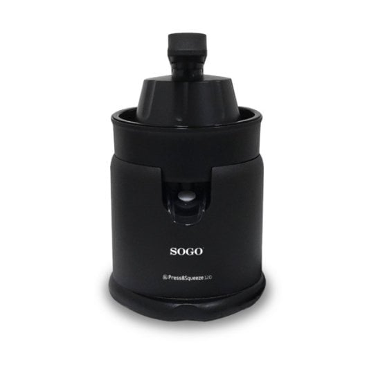 Exprimidor Sogo EXP-SS-5115 120W Negro 2 Conos Antigoteo 0,25L Automático